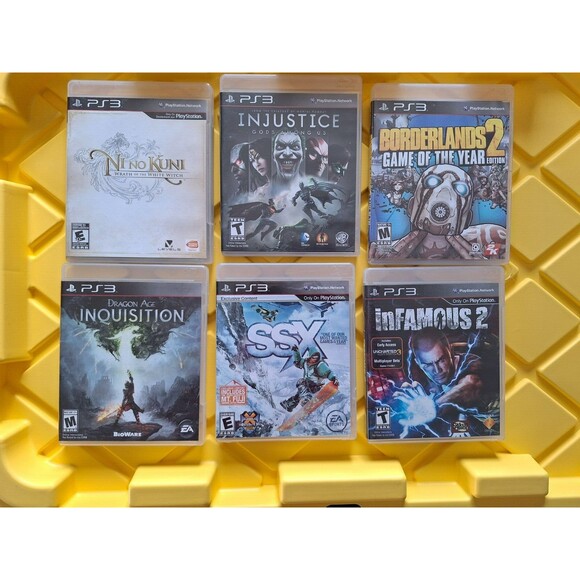 Lot Of 6 PlayStation 3 Games‎  PS3 - Picture 1 of 10